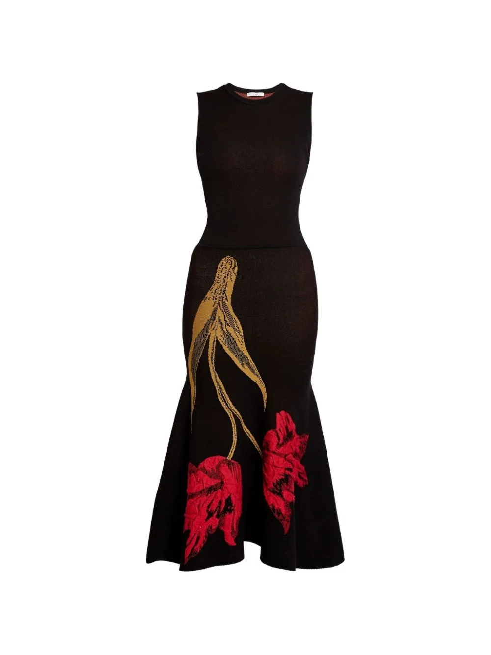 Sleeveless Knitted Midi Dress by ERDEM