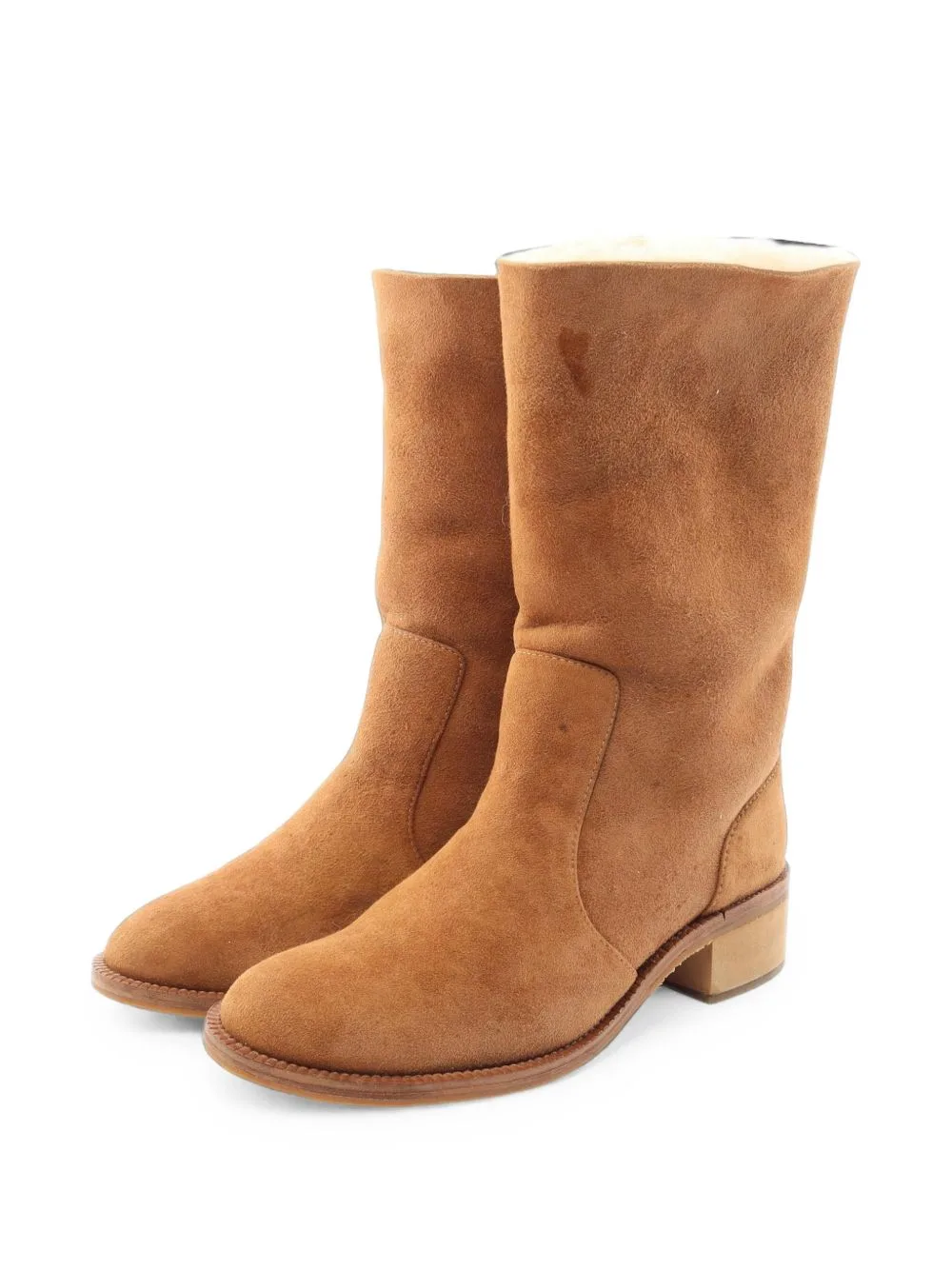 1986-1988 CC Mark Mouton Boots by CHANEL Pre-Owned