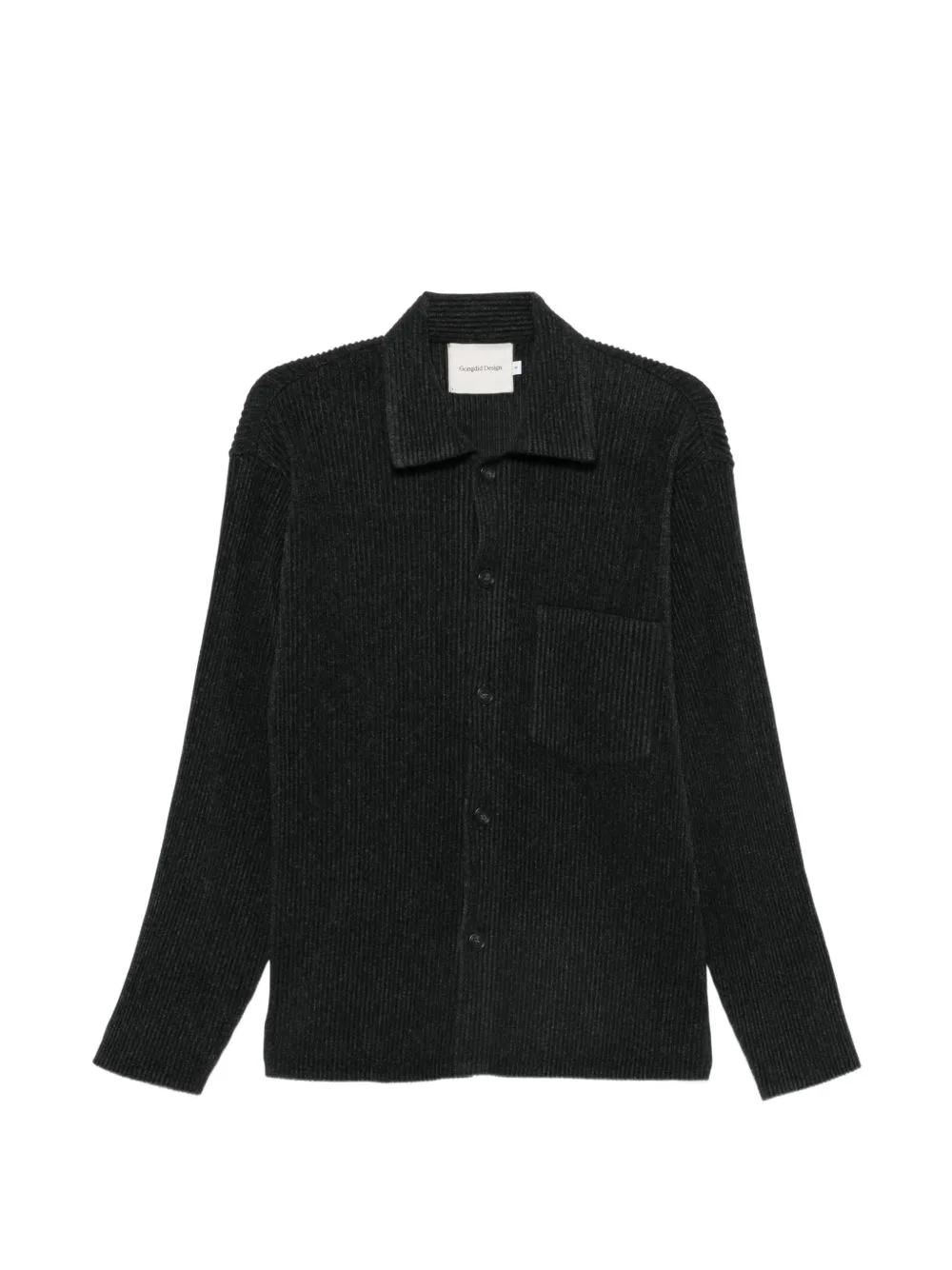 Ribbed-Knit Shirt by Gongdid Design