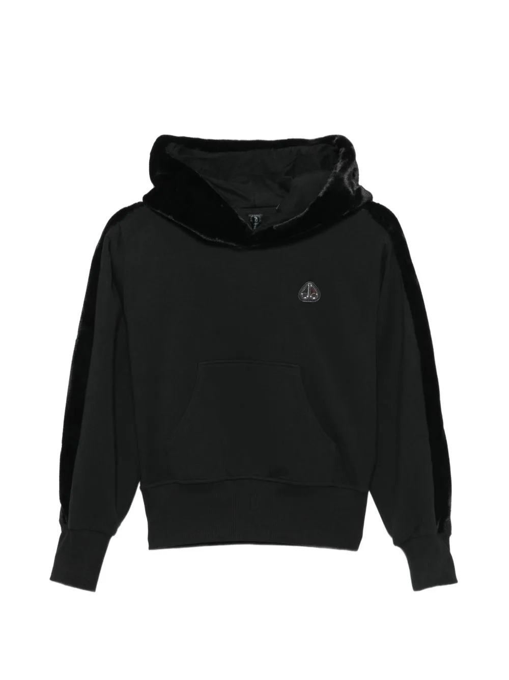 Logo-Patch Hoodie by Moose Knuckles