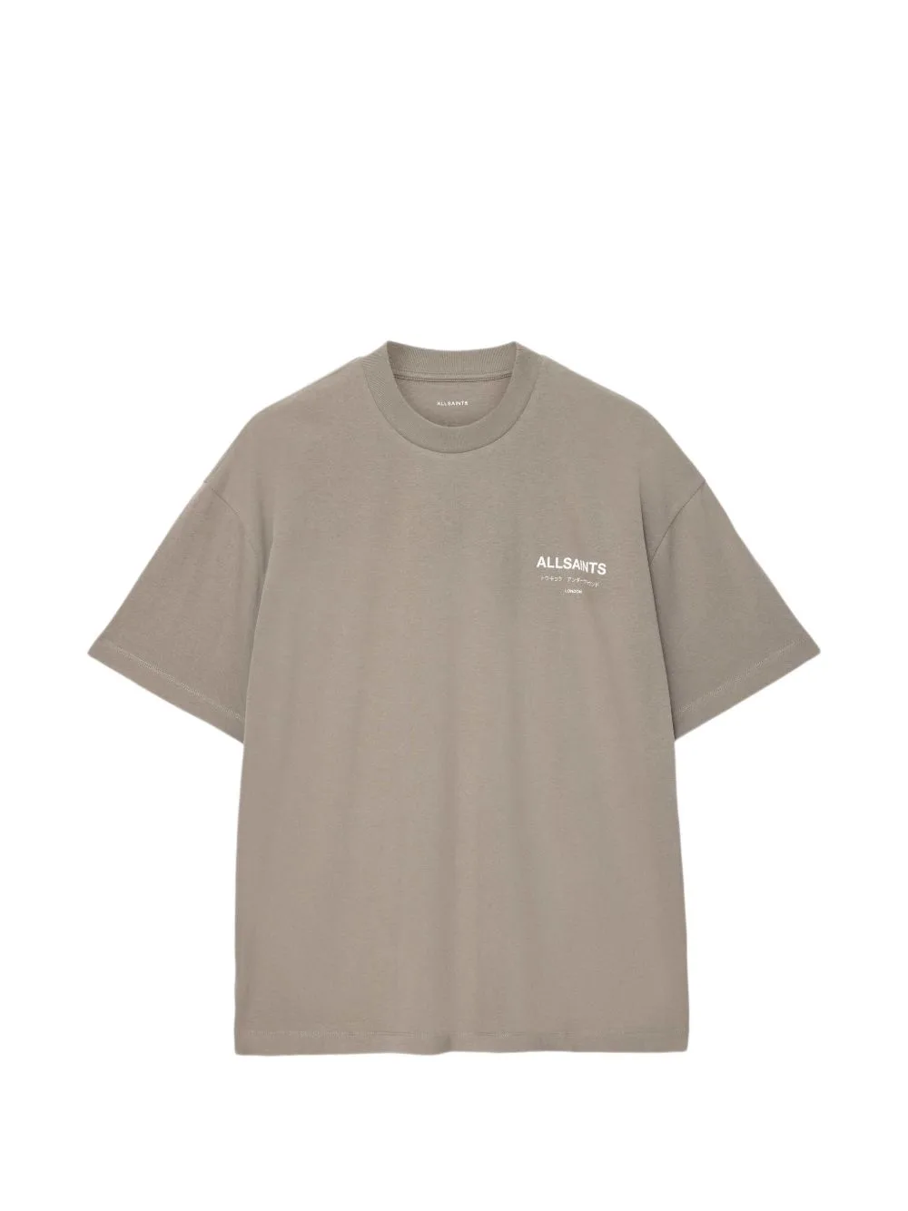 Underground Logo-Print T-Shirt by AllSaints