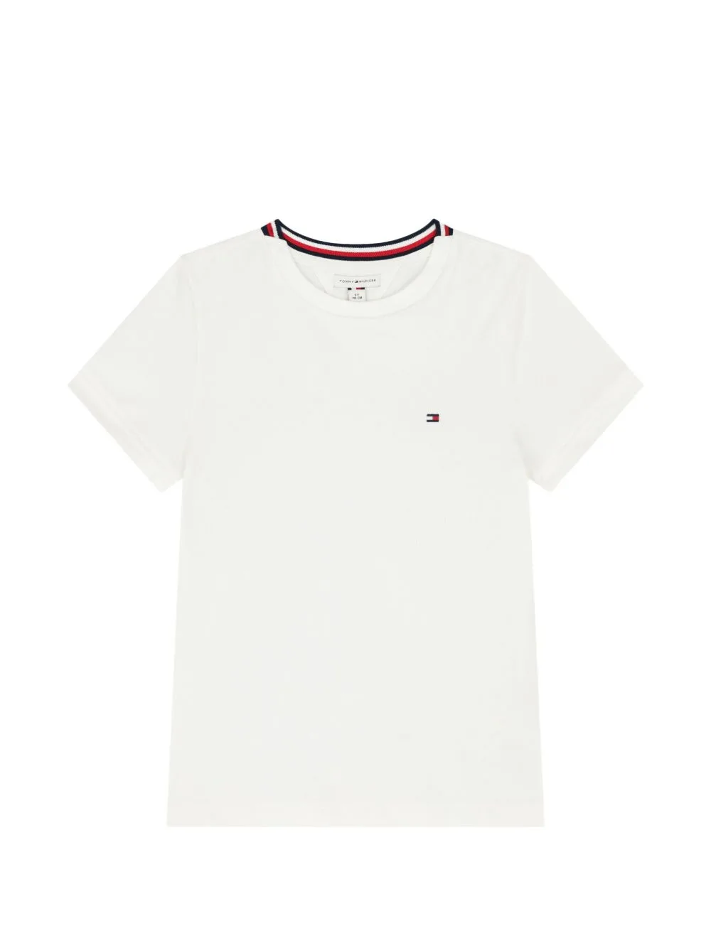 Logo-Embroidered Tipped T-Shirt by Tommy Hilfiger Junior