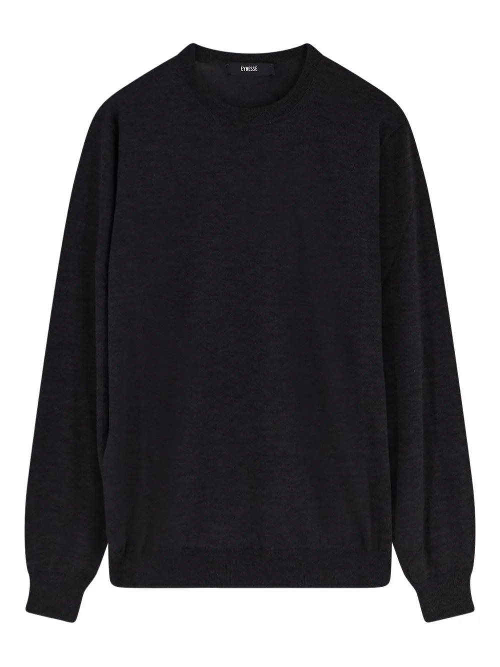 Ribbed Crew-Neck Sweater by EYNESSE