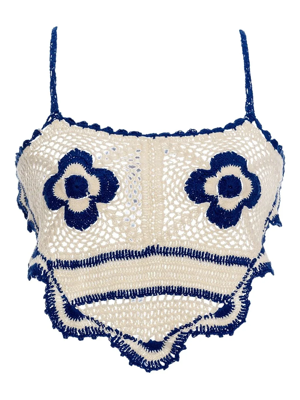 Flower-Crochet Top by Agua Bendita