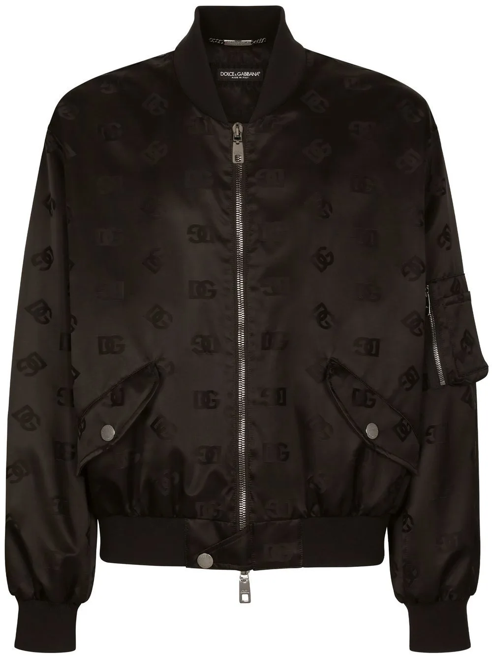 Logo-Detail Bomber Jacket by Dolce & Gabbana