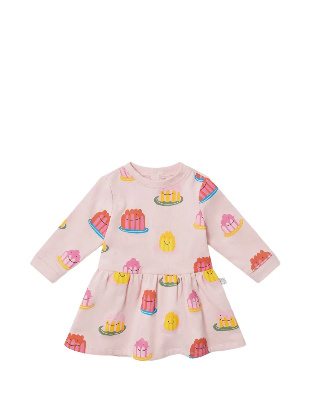 Jelly-Print Long-Sleeve Dress by Stella McCartney Kids