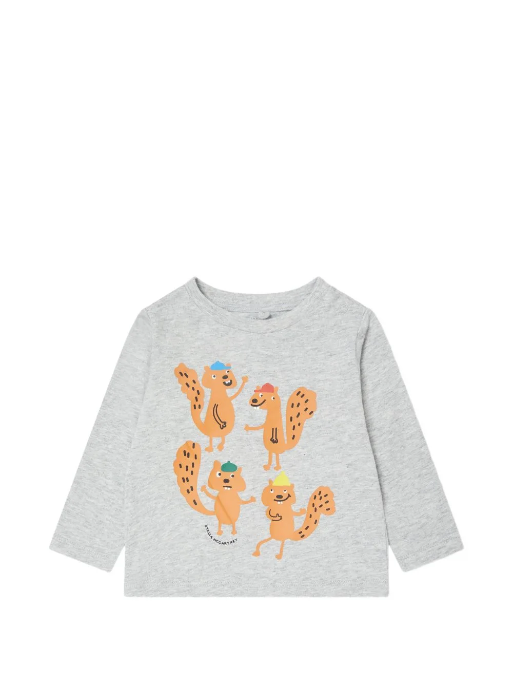 Squirrel-Print T-Shirt by Stella McCartney Kids