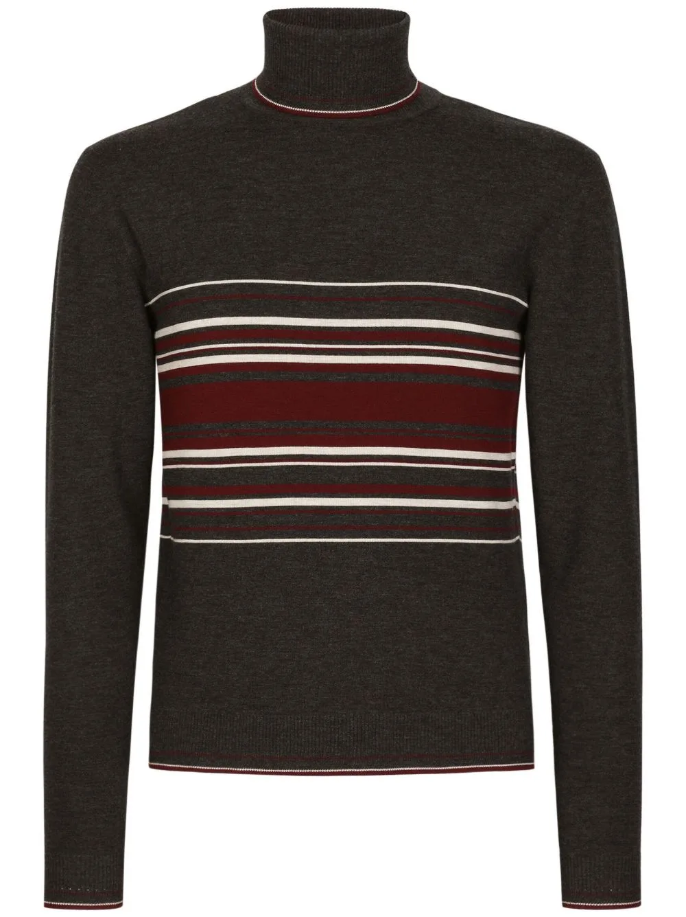Striped Roll-Neck Wool Jumper by Dolce & Gabbana
