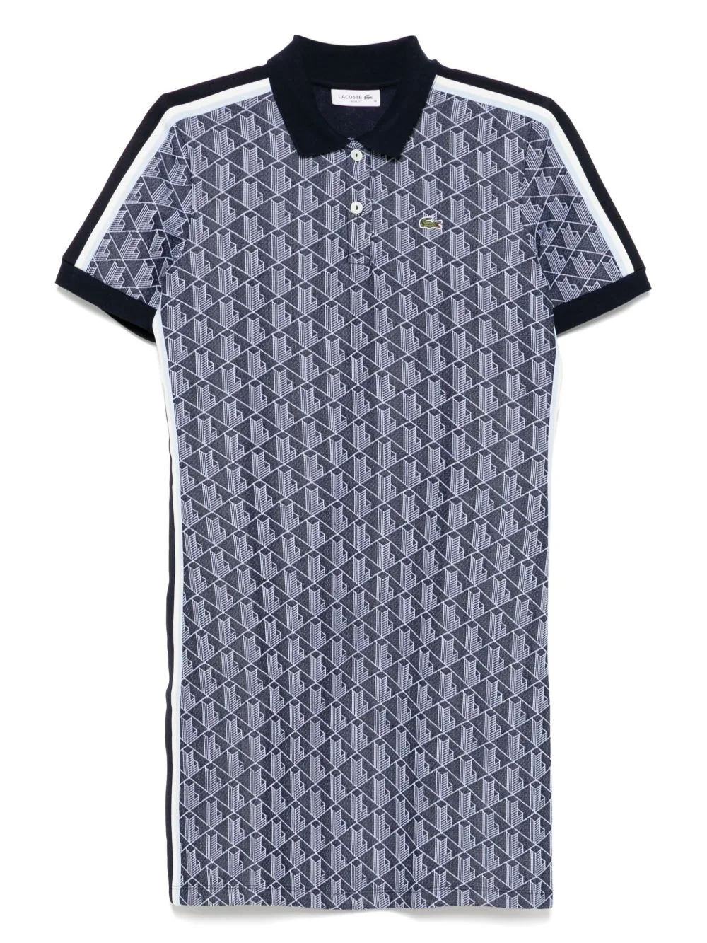 Monogram Jacquard Polo Dress by Lacoste