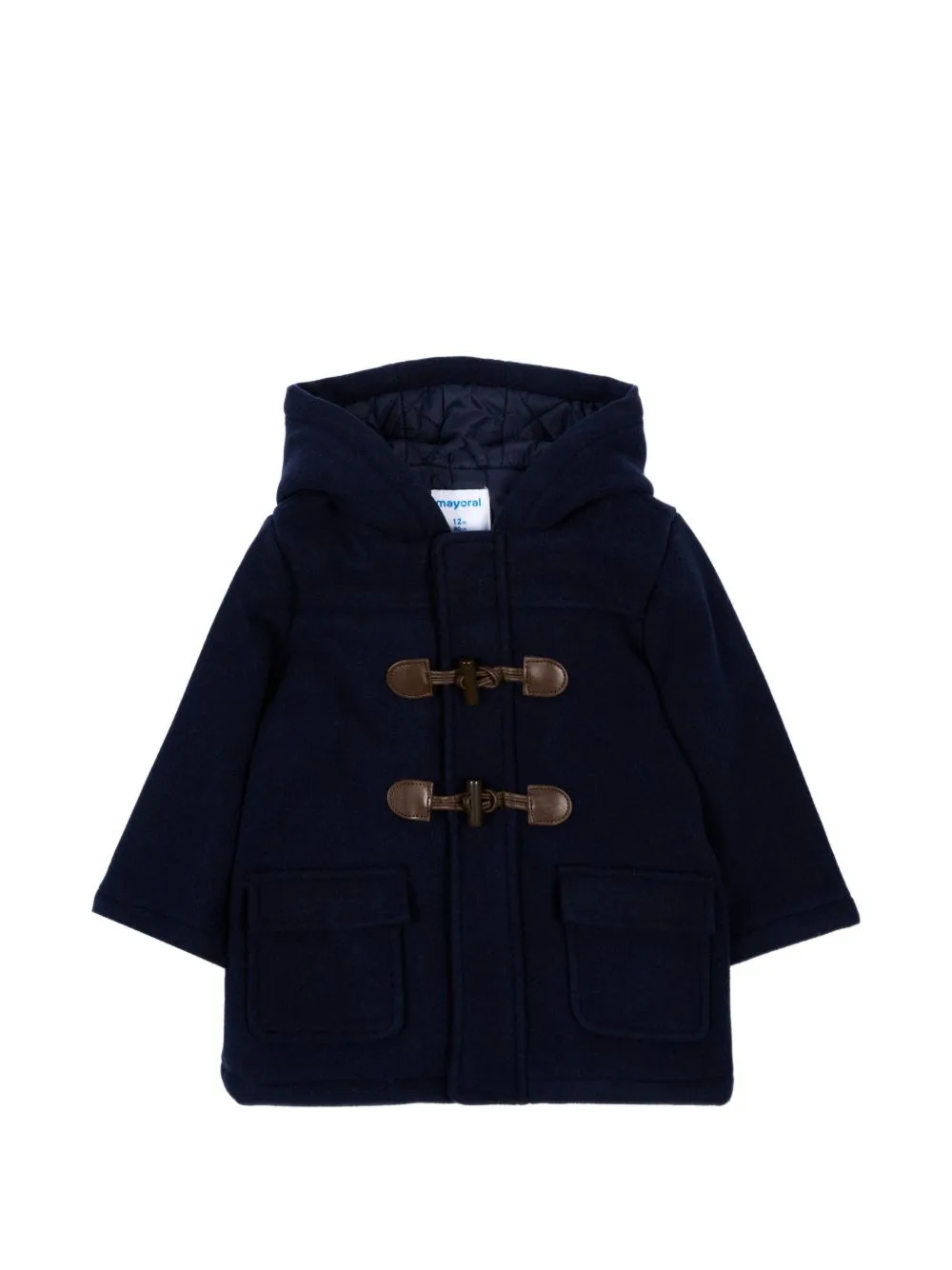 Hooded Toggle-Fastening Coat by Mayoral