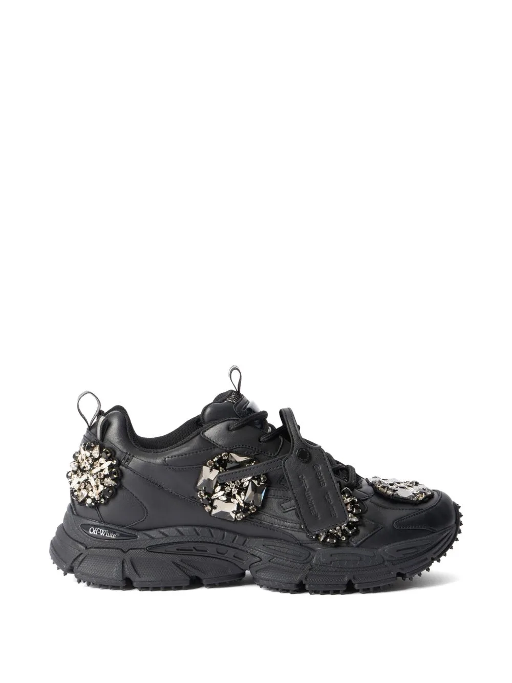 Be Right Back Bejeweled Sneakers by Off-White