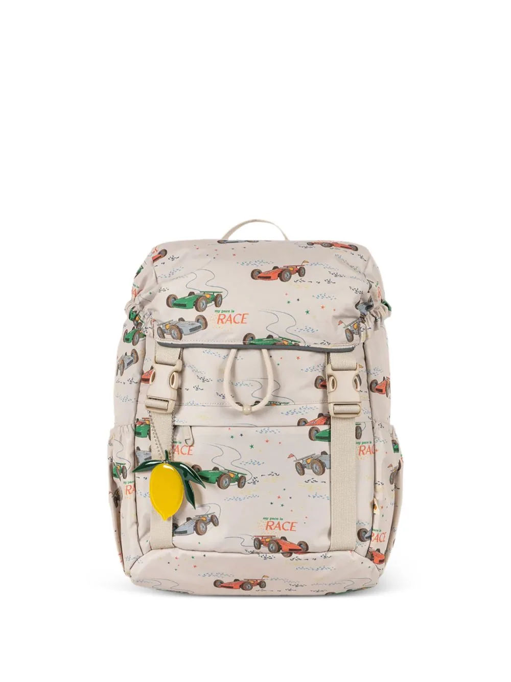 Clover Racecar-Print Backpack by Konges Sløjd