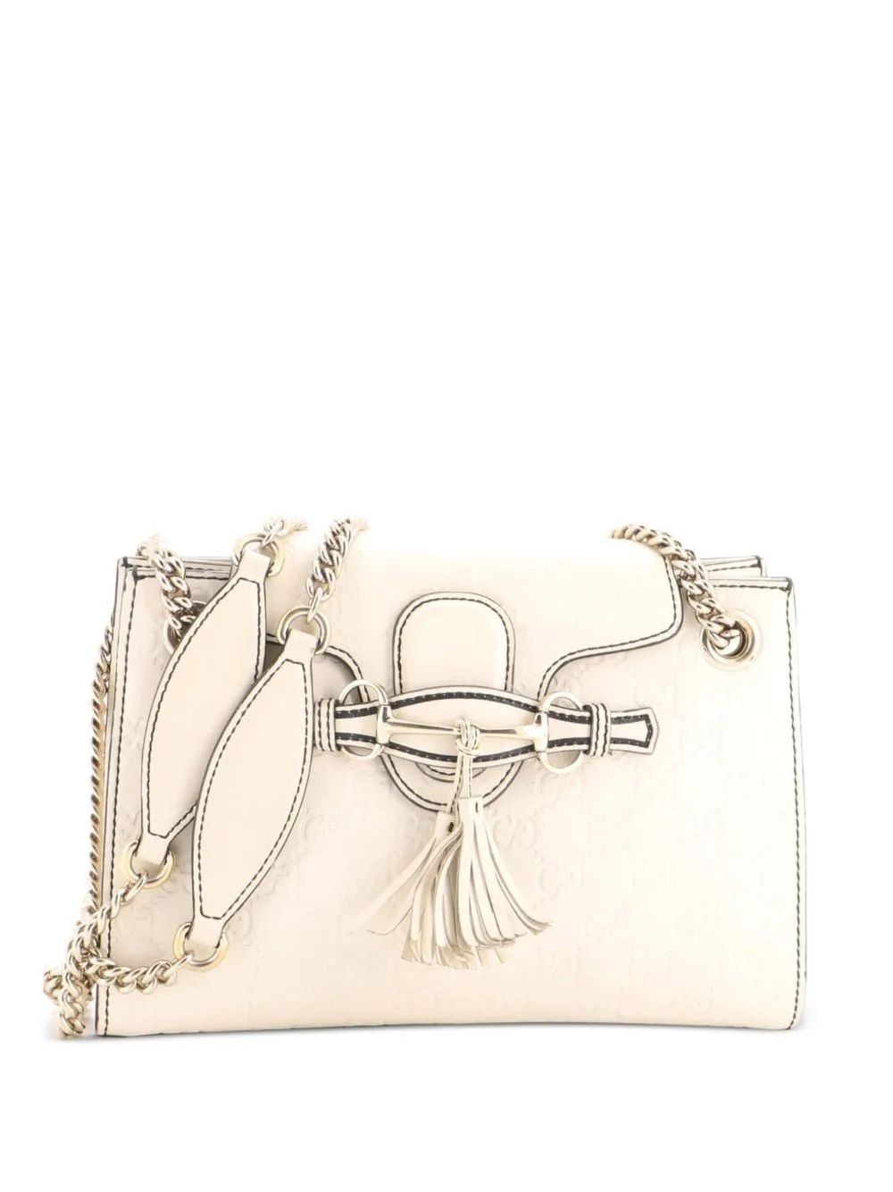 Emily Chain Flap Guccissima Leather Small Shoulder Bag by Gucci Pre-Owned