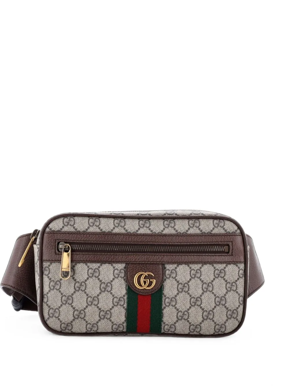 Ophidia GG Coated Canvas Medium Belt Bag by Gucci Pre-Owned