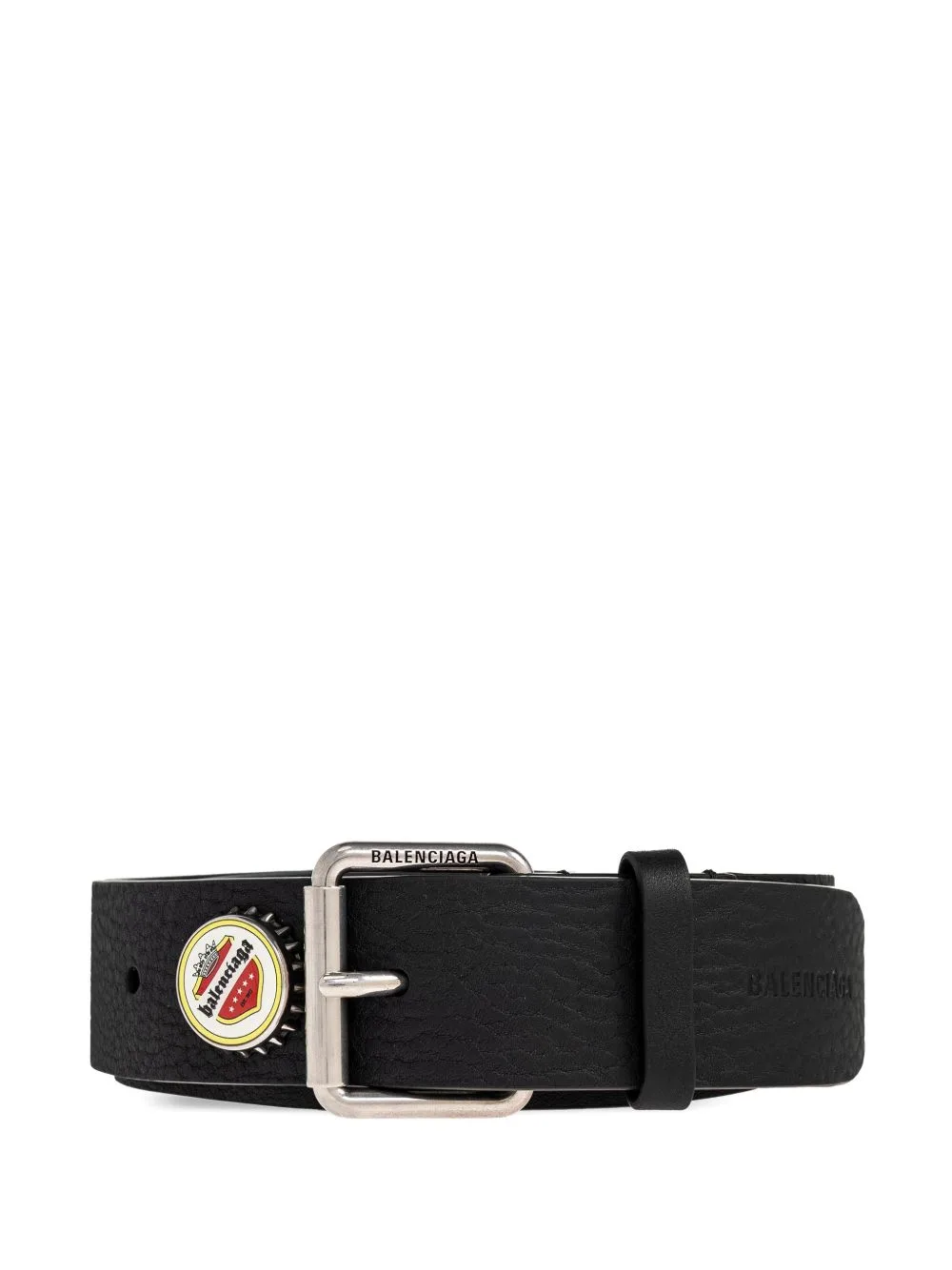 Bottle-Cap-Embellished Bag Strap by Balenciaga