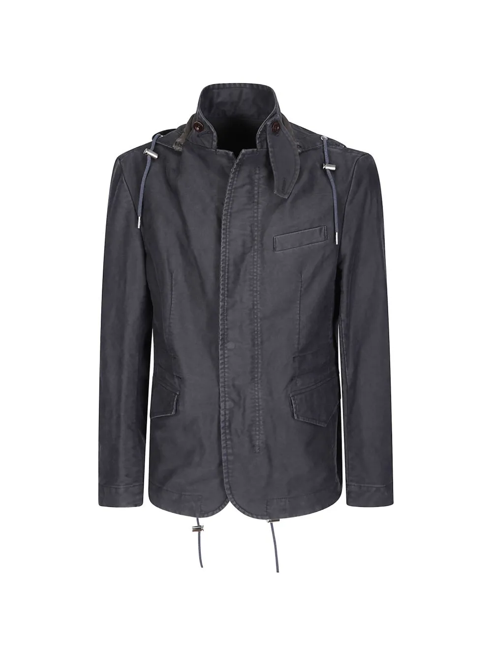 Sueded Cotton Hooded Jacket by sacai