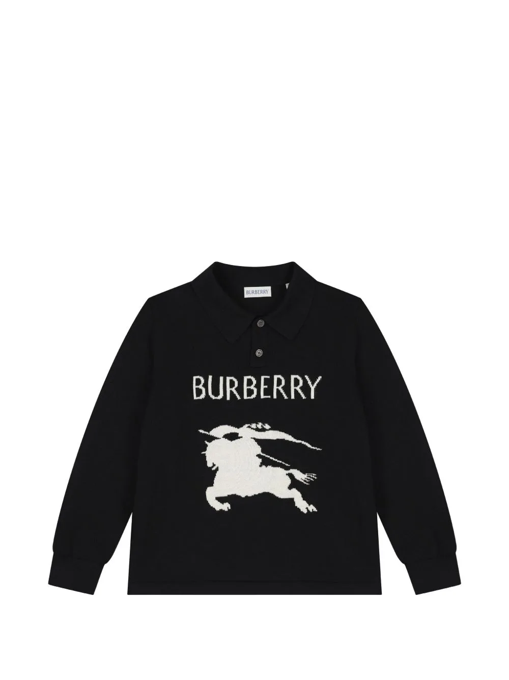 Logo-Print Sweater by Burberry Kids