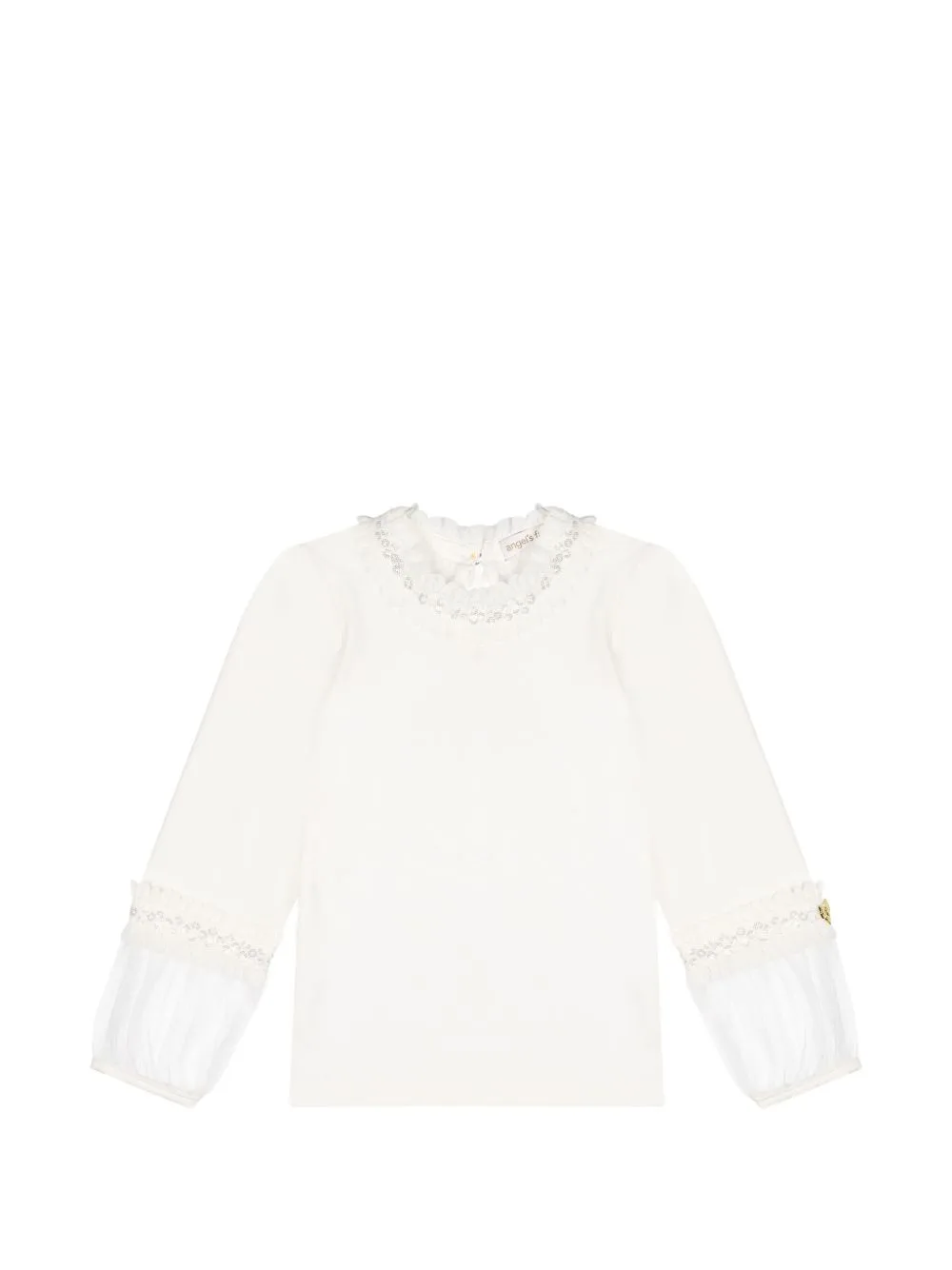 Sequin-Embellished Ruffled Top by ANGEL'S FACE KIDS