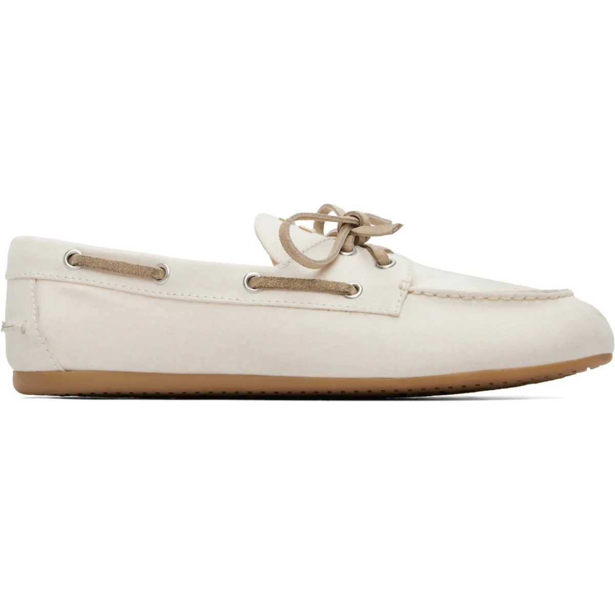 Canvas Boat Shoes by Miu Miu