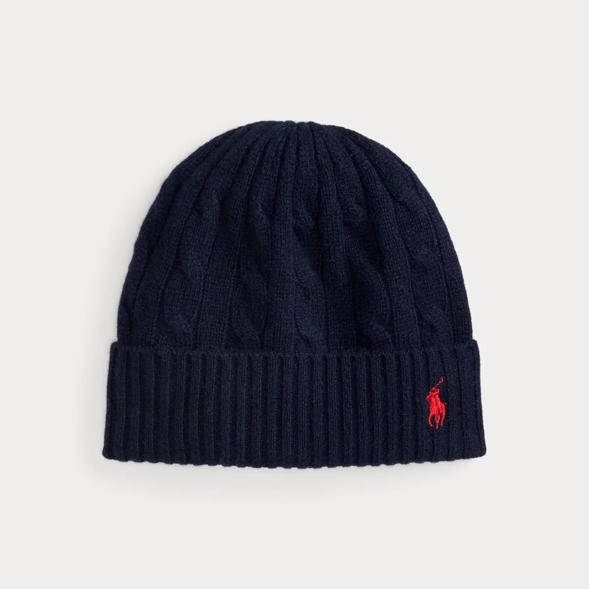 Cable-Knit Wool-Cashmere Beanie