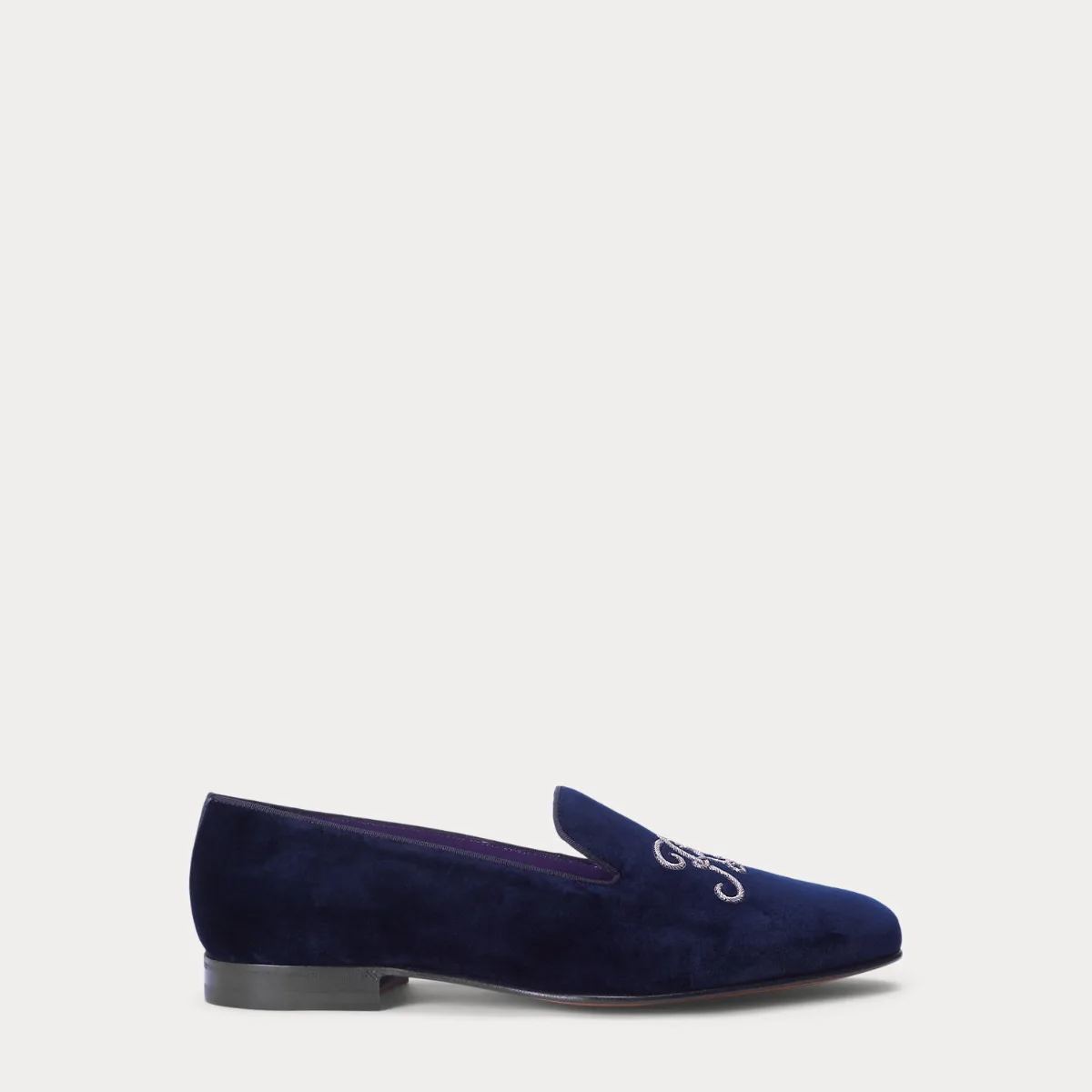 Alonzo Bullion Velvet Slipper by Ralph Lauren Purple Label