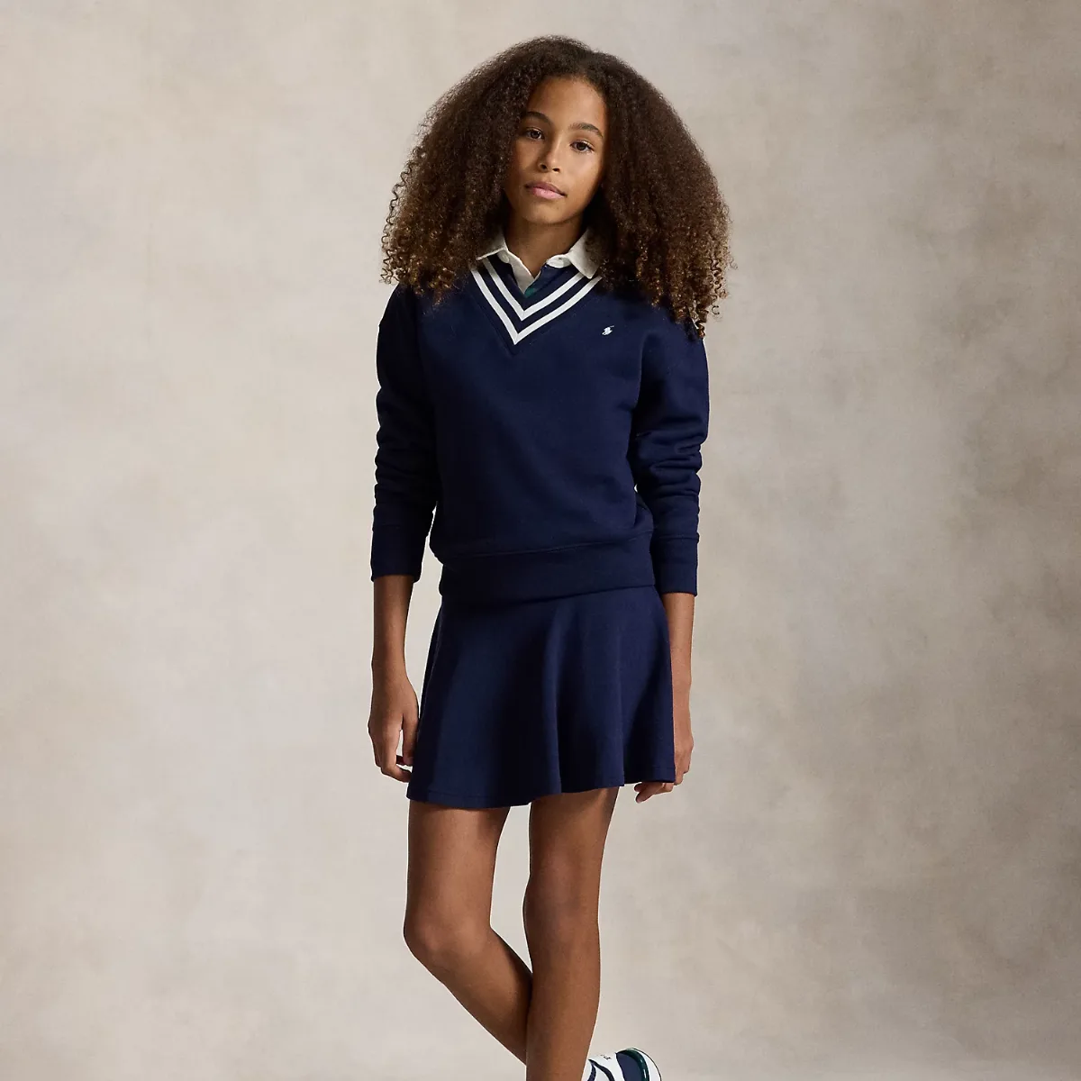 Stretch Mesh Skort by Ralph Lauren