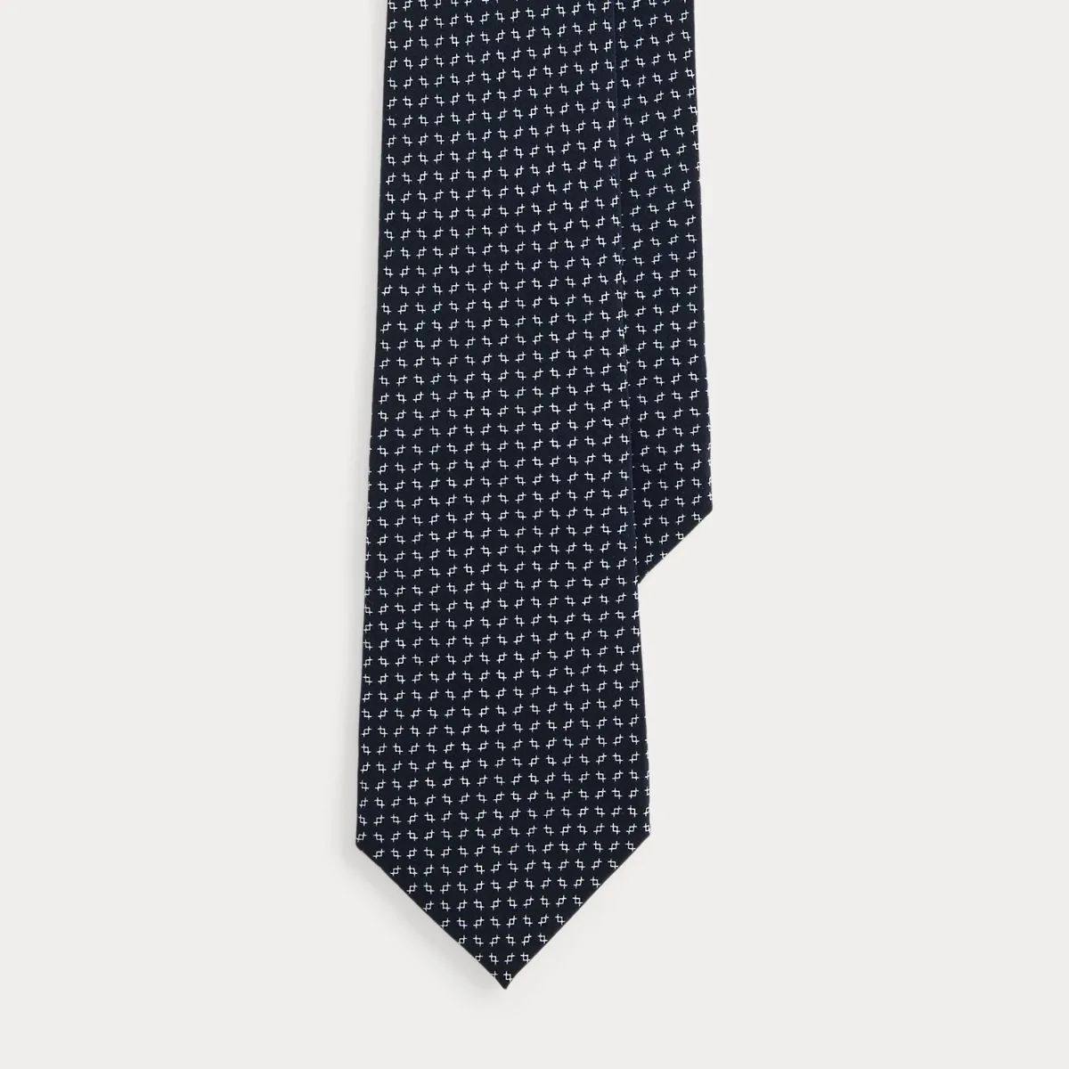 Geometric-Print Silk Tie by Ralph Lauren Purple Label