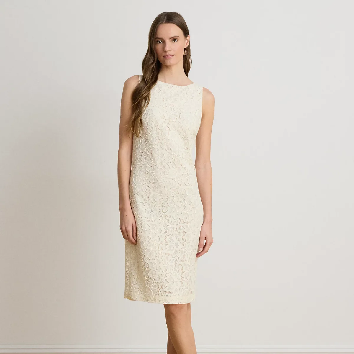 Lace Sleeveless Cocktail Dress by Lauren Ralph Lauren