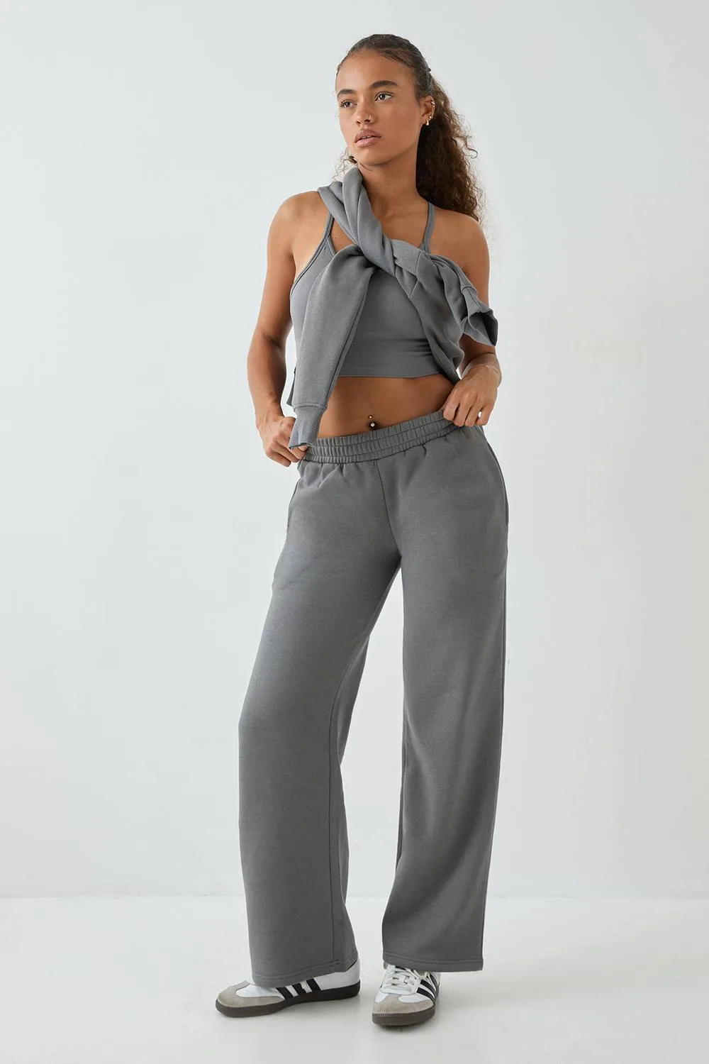 Straight Leg Jogger Pants by DSGN Studio