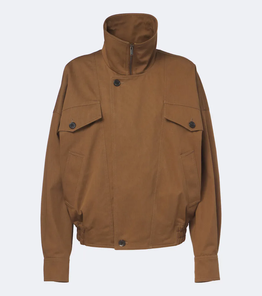 Cotton Serge Jacket by Saint Laurent