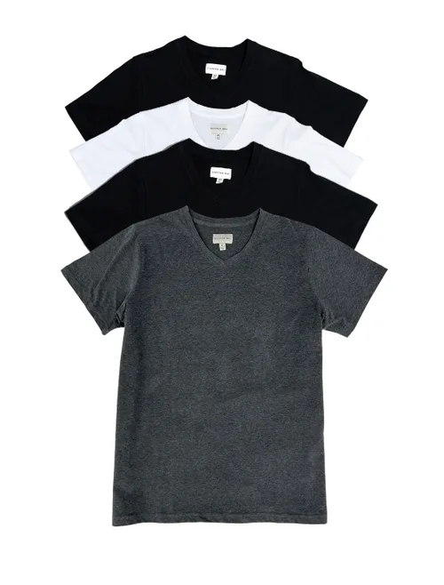Premium V-Neck 4-Pack 2.0 by Dapper Boi