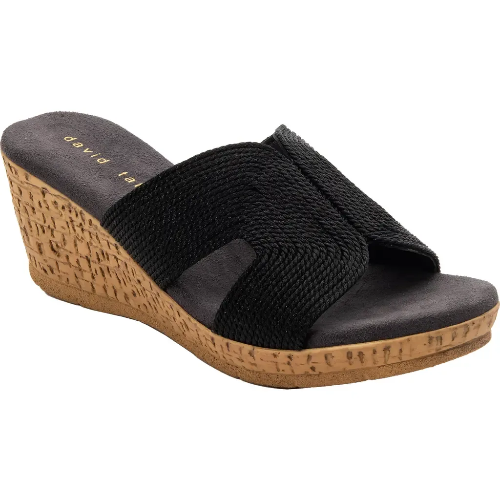 Vibe Wedge Slide Sandal by David Tate