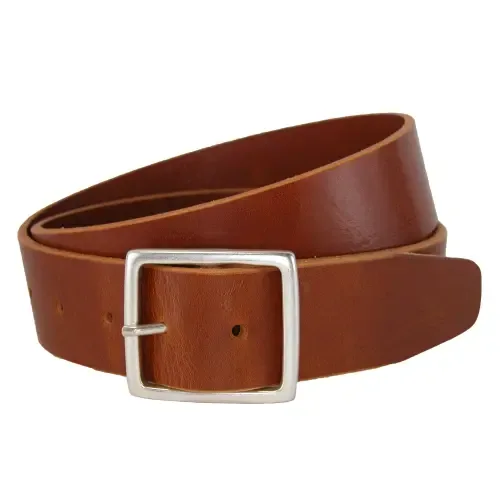 Douglas Center Bar Pull Up Casual Leather Jean Belt by CrookhornDavis