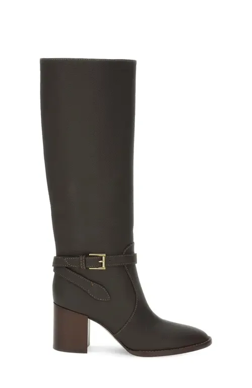 Varenne 70 Boot in Brown Calf Leather by Gianvito Rossi