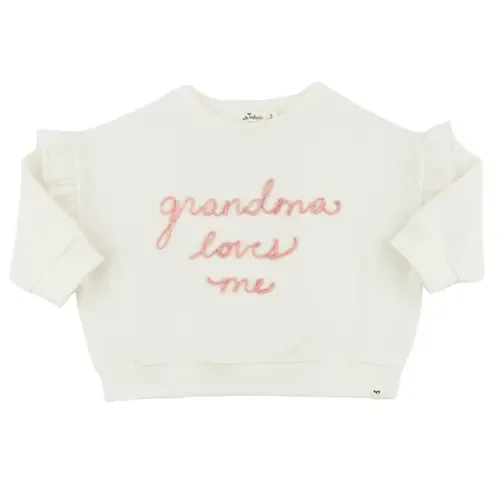 Grandma Loves Me Millie Sweatshirt by oh baby!