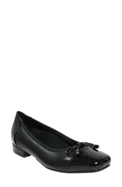 Alpha Square Toe Flat by David Tate