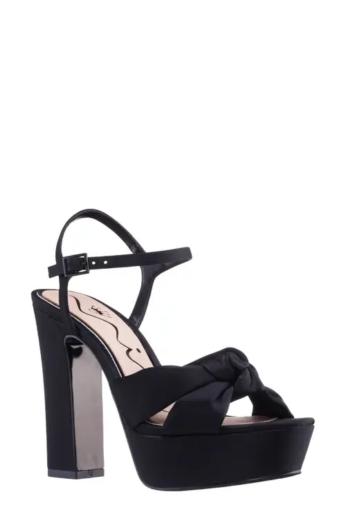 Sherlee Ankle Strap Platform Slide Sandal