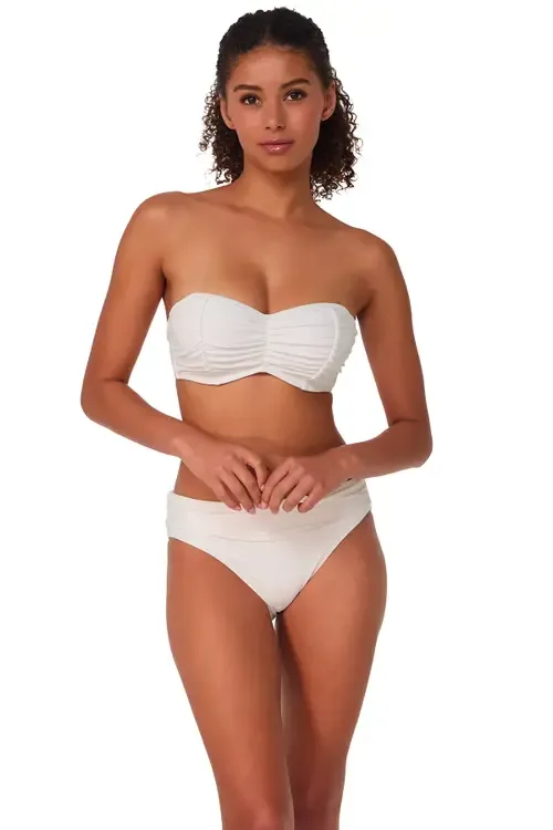 Loretta Bandeau Bikini Swimsuit Top - DD Cup