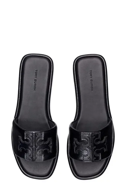 Double-T Sport Slide Sandal by Tory Burch