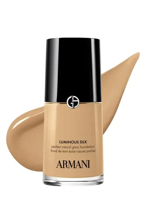 Luminous Silk Natural Glow Blurring Foundation with 24-Hour Wear in 5.3 Light Med Neutral Olive by ARMANI