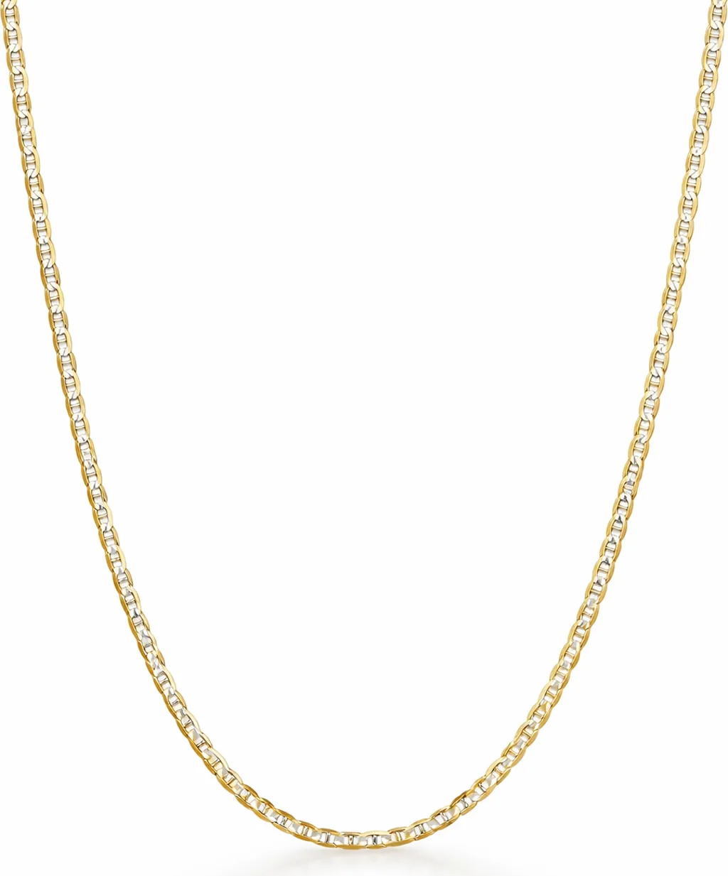 Two-Tone Sterling Silver Necklace by Donatello Gian