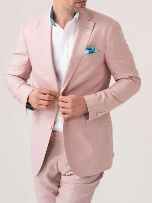 Linen Blend Blazer by Koy Clothing