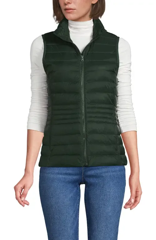 Wanderweight Packable Ultralight Down Vest by Lands' End
