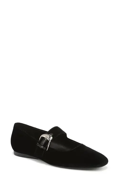 Cosmic Mary Jane Flat - Wide Width Available in Chocolate Suede