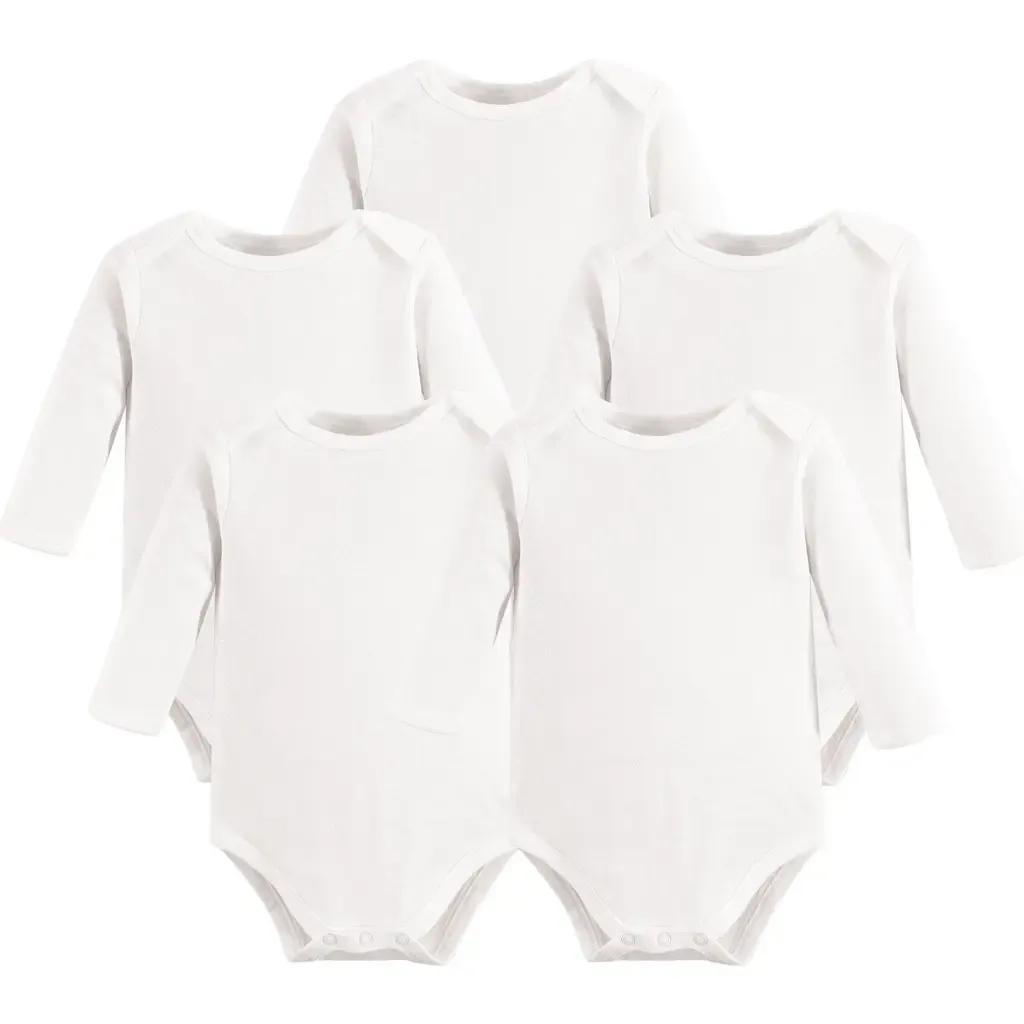 Organic Cotton Long-Sleeve Bodysuits by Touched by Nature