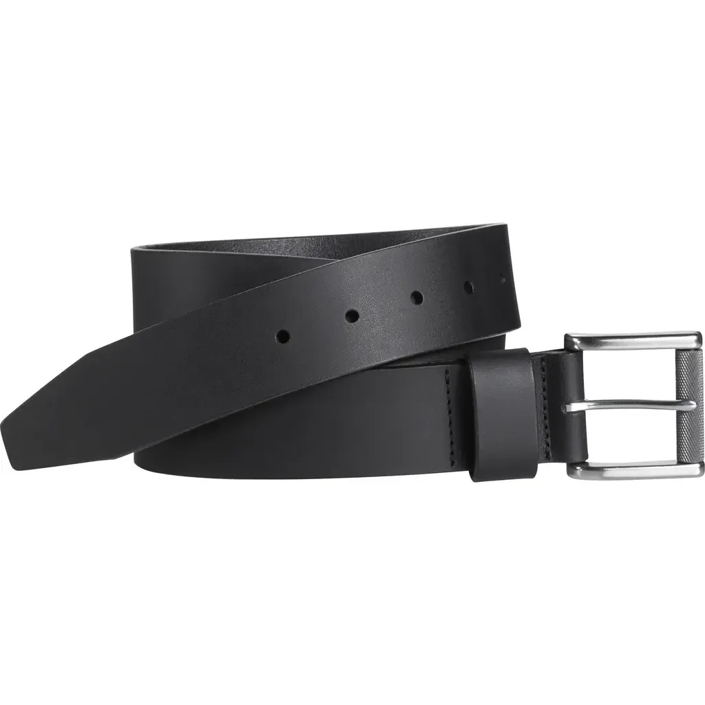 Roller Buckle Leather Belt by Johnston & Murphy
