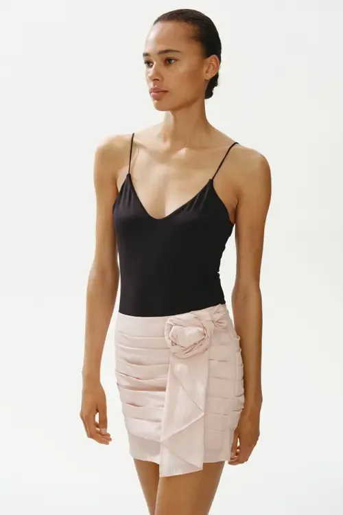 Appliquéd Mini Skirt by H&M