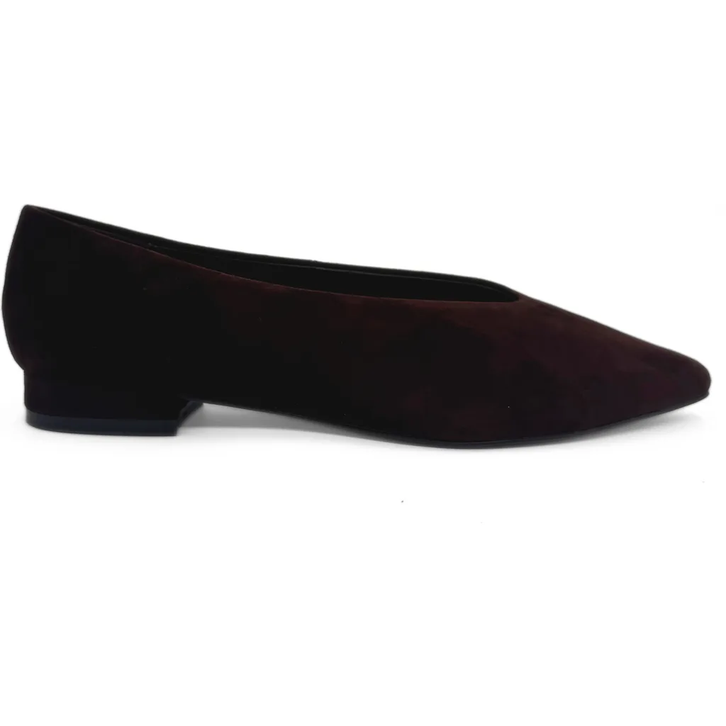 Riley Suede Ballet Flats by Amie Rafa