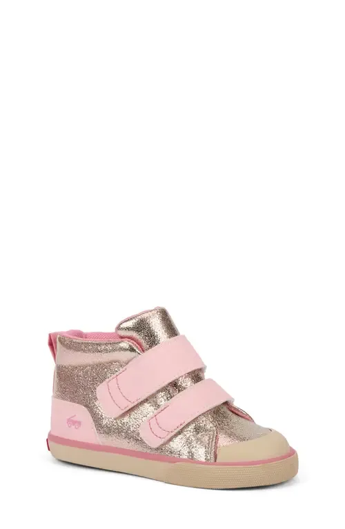 Dean Adapt II Adaptive High Top Sneaker by See Kai Run