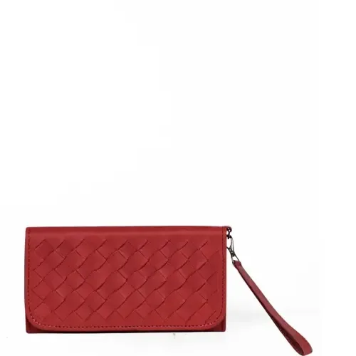 Woven Wristlet Wallet by Deux Mains